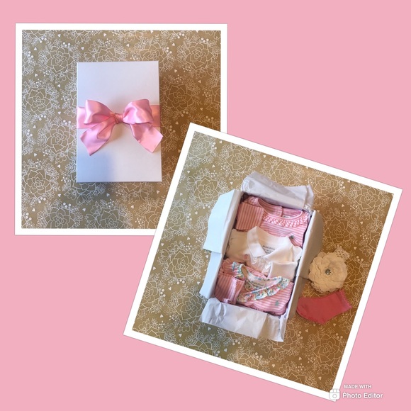 Baby girl Ralph Lauren 6 piece gift set size 9M - Picture 2 of 3